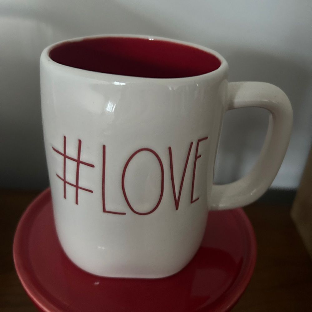 New Rae Dunn #Love Valentine’s Day mug
